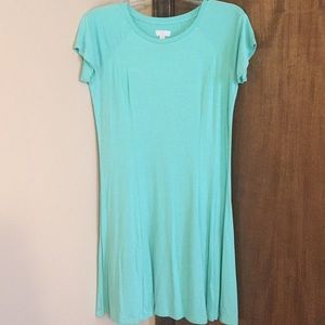 NWOT Charming Charlie’s Mint Green Flair Dress